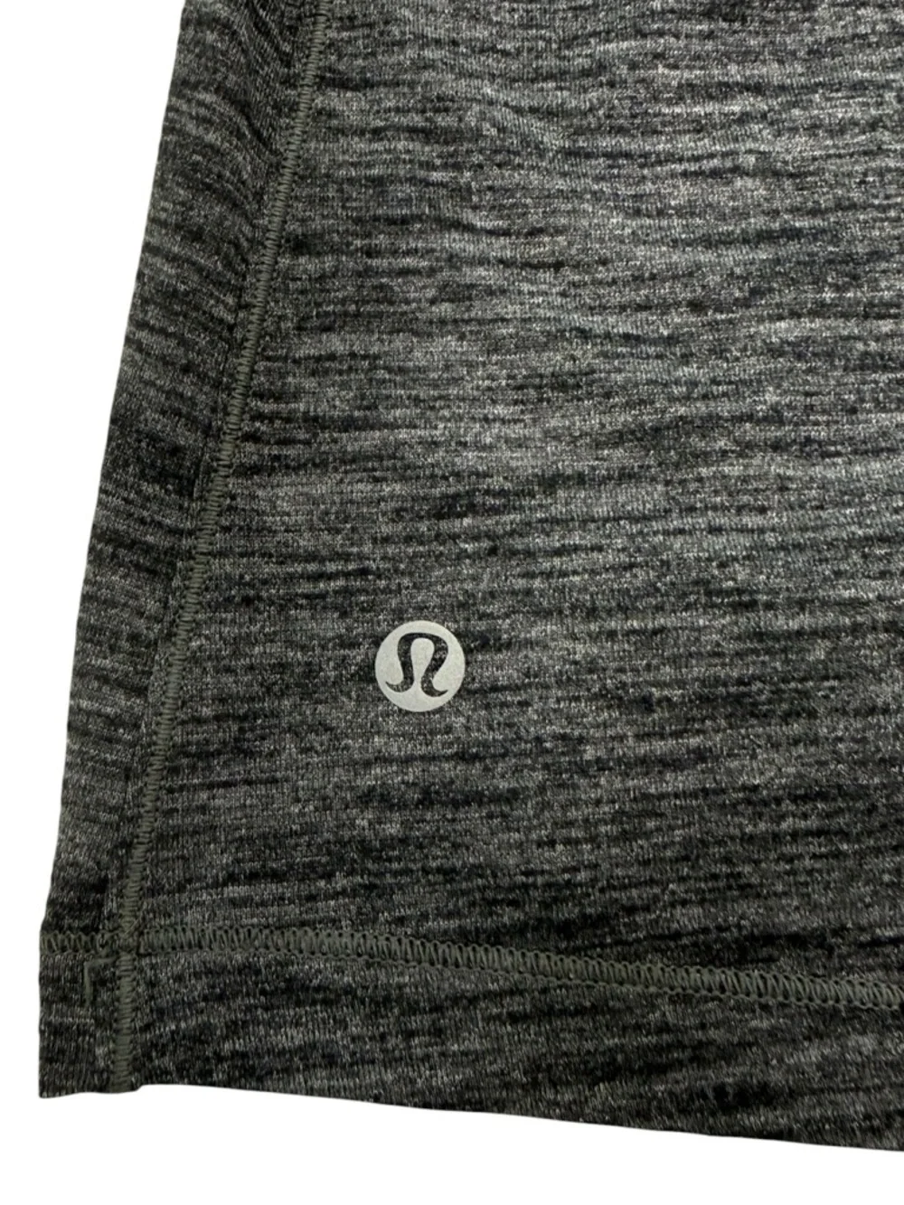 lululemon athletica‎ Black and Heather Gray Racerback Tank with Built-in Bra